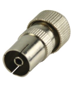 Valueline Vlsp40922m Ongesoldeerde Coax Connectoren Coax Vrouwelijk Metaal