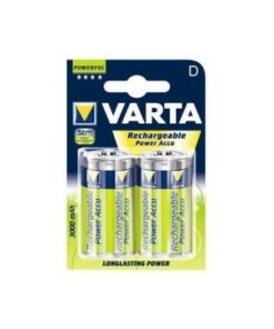 Varta 56720  2xD Mono Oplaadbare Batterij