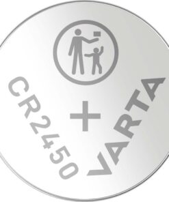 Varta 6450101402 Lithium-knoopcelbatterij Cr2450 3 V 570 Mah 2-blister Zilver
