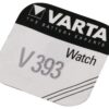 Varta V393 Knoopcel Batterij Zilver