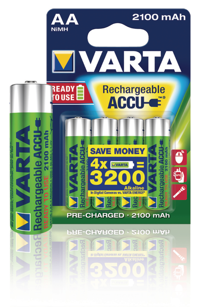 Varta VARTA-56706B Oplaadbare Nimh-batterij Aa 1.2 V Dc 2100 Mah 4-blisterkaart - Image 4