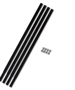 Verlengstuk voor grondboor 4 x 1 m (staal)