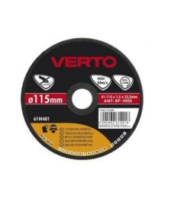 Verto Doorslijpschijf Metaal 125x22