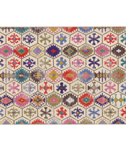 VidaXL Vloerkleed wasbaar anti-slip 190x300 cm meerkleurig