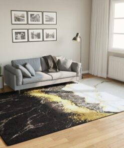 VidaXL Vloerkleed wasbaar anti-slip 190x300 cm meerkleurig