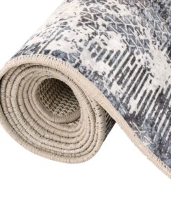 VidaXL Vloerkleed wasbaar anti-slip 190x300 cm meerkleurig