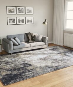 VidaXL Vloerkleed wasbaar anti-slip 190x300 cm meerkleurig