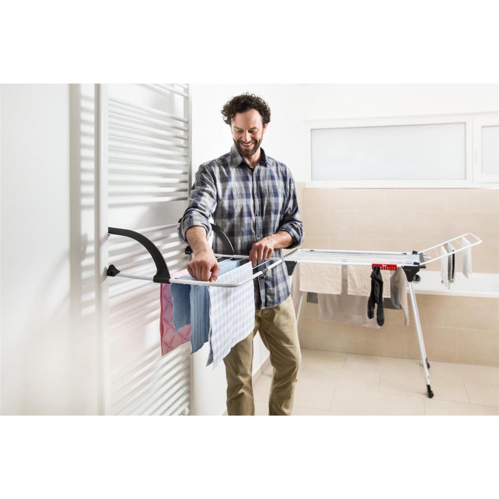 Vileda Premium 2in1 Droogrek 18 m Drooglengte Wit/Zwart - Image 4