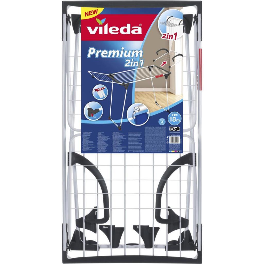 Vileda Premium 2in1 Droogrek 18 m Drooglengte Wit/Zwart - Image 5