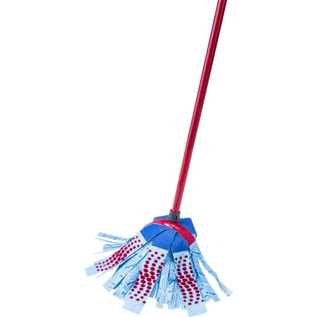 Vileda Supermocio 3Action Mop Rood/Blauw - Image 3