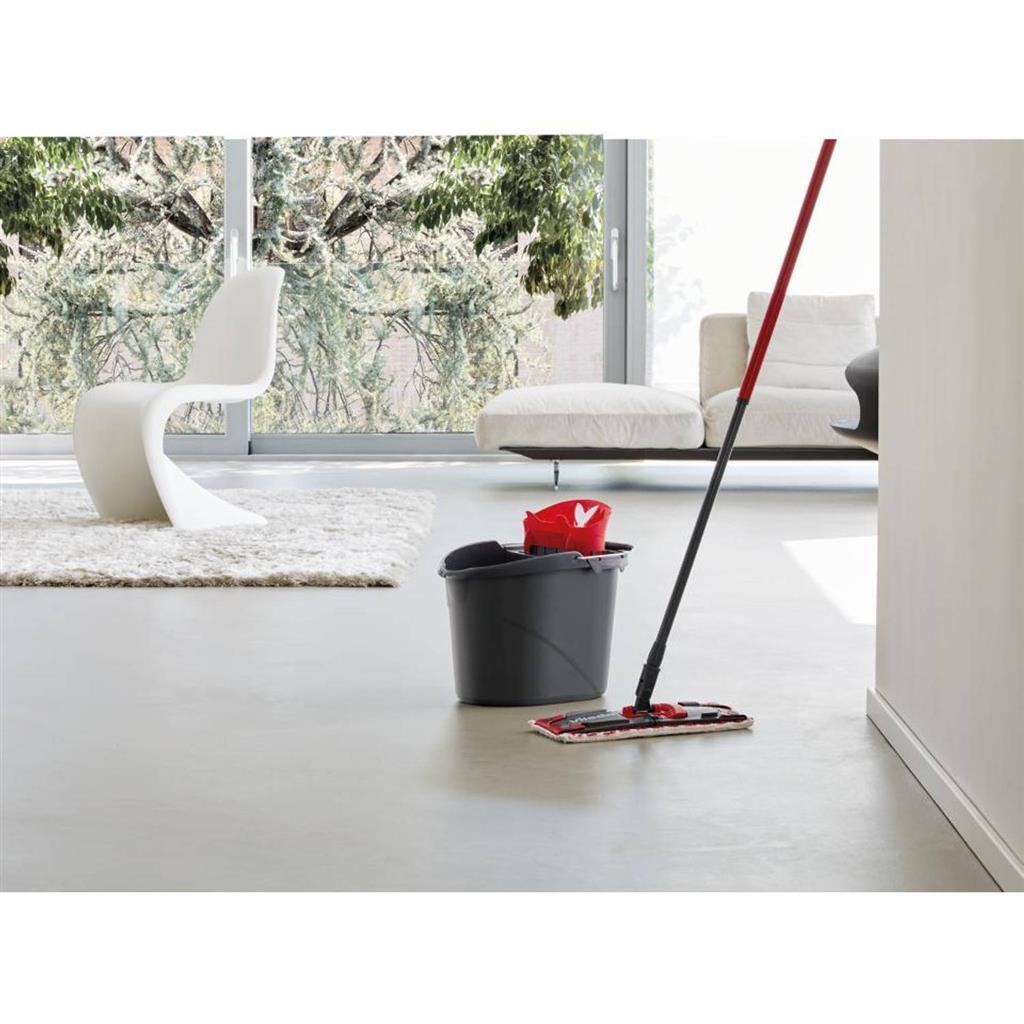 Vileda UltraMax Power 2in1 Vloerwisser Rood/Zwart - Image 5