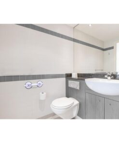 Alternative view of Vivamore Handgreep met Zuignappen 33x12.5x7.5 cm Wit