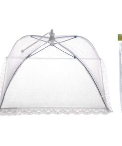 Vliegenkap 45x45 cm Wit