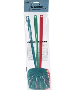 Vliegenmeppers 3 Stuks Rood/Blauw/Groen