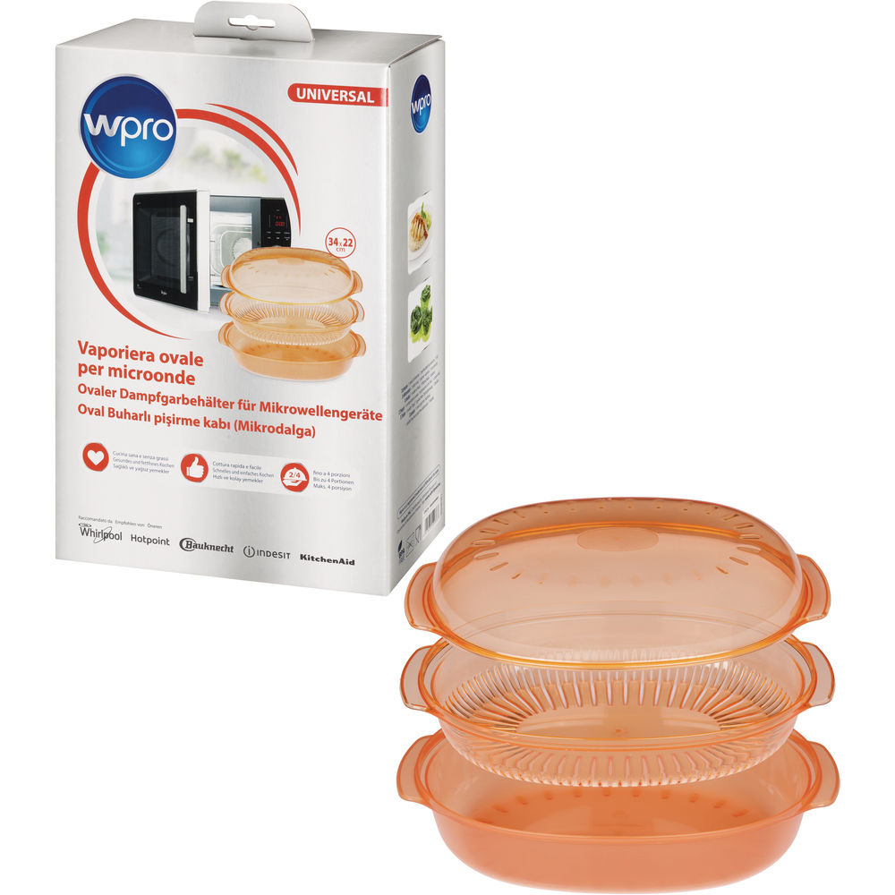WPRO Stoomschotel Ovaal 2,5ltr - Image 3