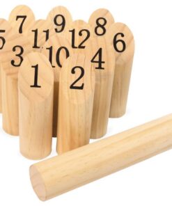 Alternative view of Wahu Houten Number Kubb Spel