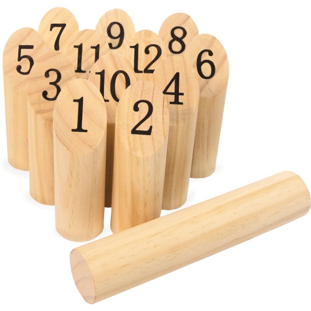 Wahu Houten Number Kubb Spel - Image 2