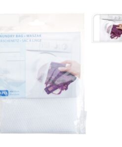 Waszakken met Ritssluiting 40x30 cm + 30x25 cm Wit