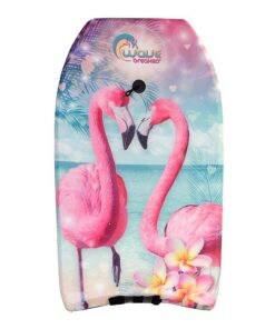 Wave Breakers Bodyboard met Flamingo Print 83 cm