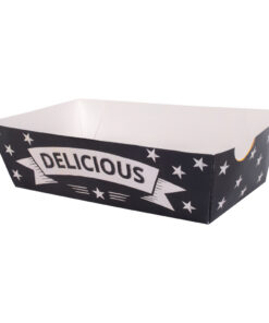 Wegwerp Bakje voor Warm Voedsel 8 Stuks 16x9x4