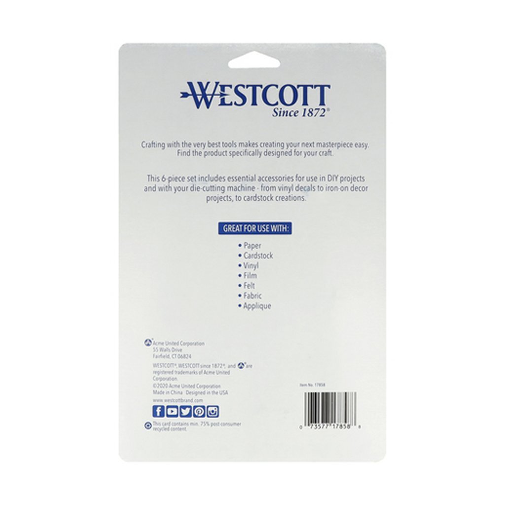 Westcott AC-17858 Crafttoolset 6-delig - Image 3