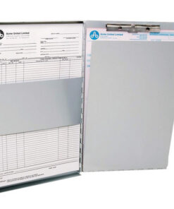 Westcott AC-E17004 Klembord Met Opbergvak Aluminium A4 (9"x 12") Open Zijkant Mechaniek