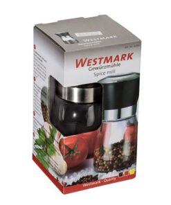 Alternative view of Westmark Glazen Kruidenmolen Zwart/Transparant