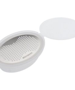 Westmark Nootmuskaatrasp met Bakje RVS/Wit