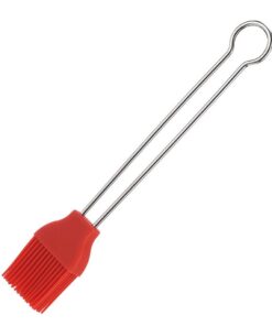 Westmark Siliconen Bakkwast 20 cm RVS/Rood