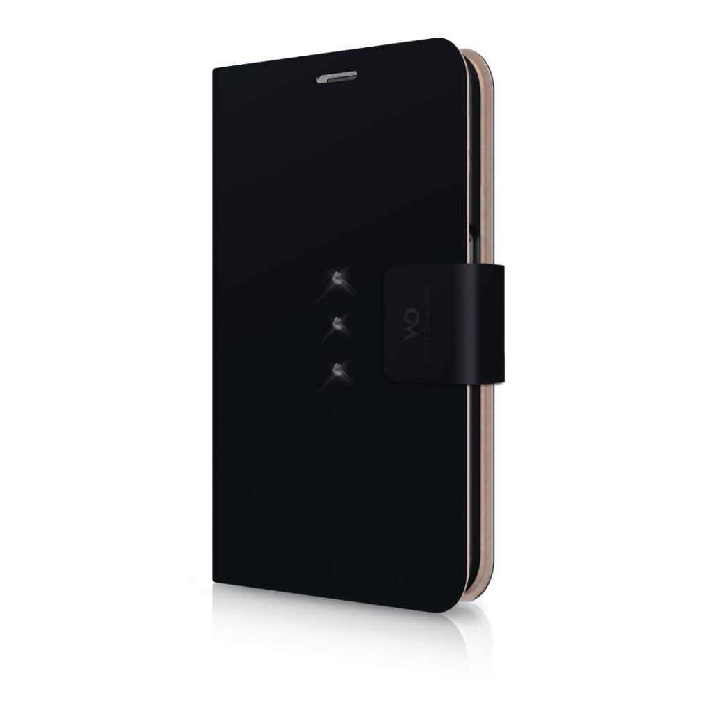 White Diamonds Booklet Case Crystal Voor Samsung Galaxy S7 Zwart - Image 2