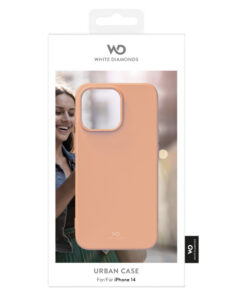 White Diamonds Urban Case Cover Voor Apple IPhone 14 Abrikoos