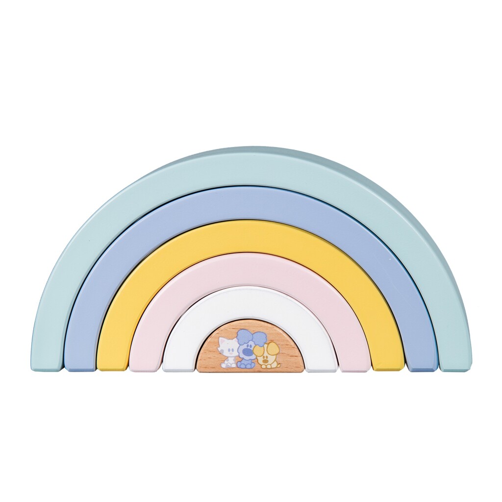 Woezel En Pip Baby Houten Regenboog - Image 2
