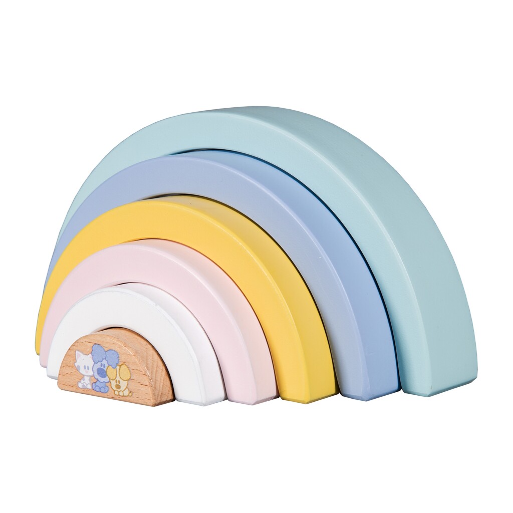 Woezel En Pip Baby Houten Regenboog - Image 3