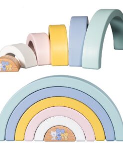 Woezel En Pip Baby Houten Regenboog