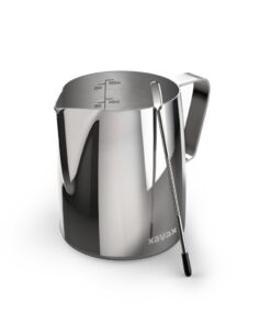 Xavax Barista Melkkannetje 600 ml + Latte Art Pen RVS