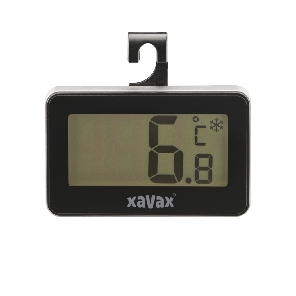 Xavax Digitale Thermometer Voor Koelkast Vrieskast En Vrieskist Zwart - Image 2