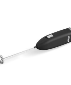 Xavax Elektrische Melkopschuimer Hand-staaf Batterijvoeding Klein Zwart