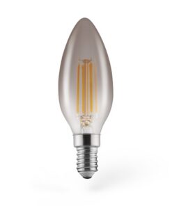 Xavax LED-Gloeidraad Vintagelamp Kaars Dimbaar E14 280lm 4W Warm Wit