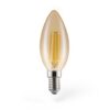 Xavax LED-Gloeidraad Vintagelamp Kaars Dimbaar E14 320lm 4W Warm Wit