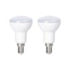 Xavax LED-Lamp Reflectorlamp E14 470lm 5W Warm Wit 2 Stuks