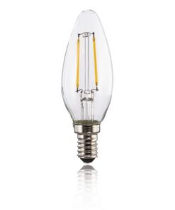 Alternative view of Xavax Led-gloeidraad E14 250lm Vervangt 25W Kaarslamp Warm Wit Helder