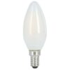 Xavax Led-gloeidraad E14 470lm Verv. 40W Kaars Warm Wit Mat RA90 Dimbaar