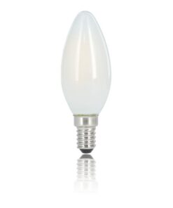 Alternative view of Xavax Led-gloeidraad E14 470lm Verv. 40W Kaarslamp Mat Warm Wit 2 Stuks