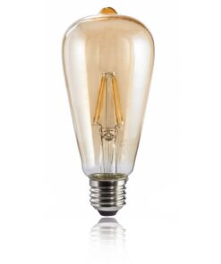 Alternative view of Xavax Led-gloeidraad E27 410lm Vervangt 35W Vintagelamp Amber Warm Wit