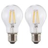 Xavax Led-gloeidraad E27 806lm Verv. 60W Gloeilamp Warm Wit Helder 2 Stuks