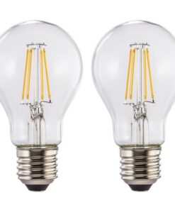 Xavax Led-gloeidraad E27 806lm Verv. 60W Gloeilamp Warm Wit Helder 2 Stuks