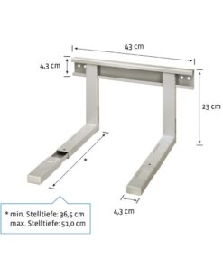 Alternative view of Xavax Muurbeugel Magnetron Wit