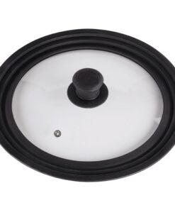 Xavax Universeel Glazen Deksel Met Siliconen Rand 24-28