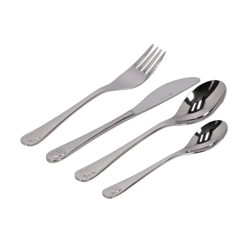 Zilverstad Kinderbestek Beer met Hart 4-delig - Image 3