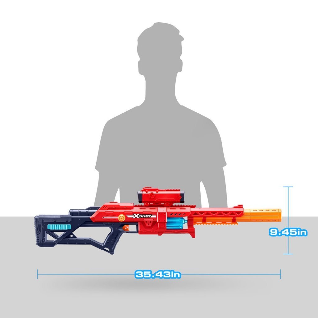 Zuru X-Shot Excel Ranger X8 Blaster + 24 Darts - Image 3